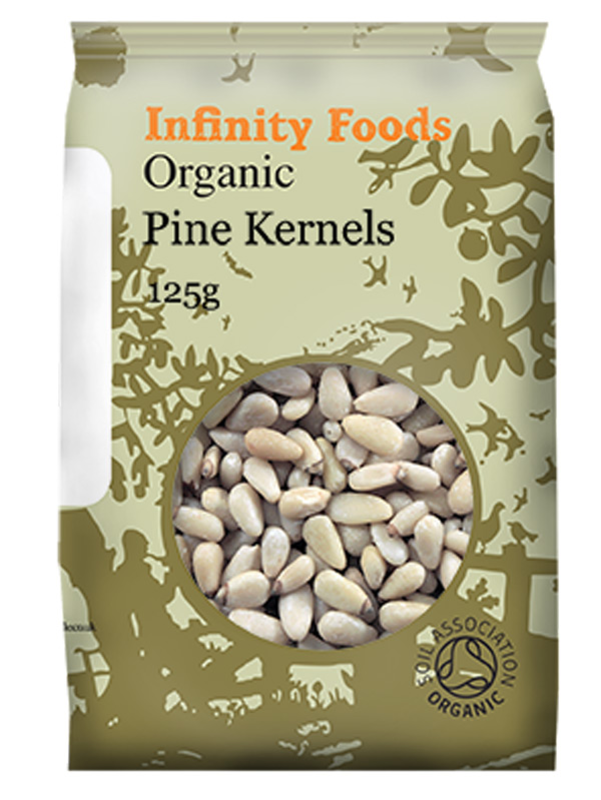 Organic Pine Nuts/Kernels 125g (Infinity Foods) | Healthy Supplies