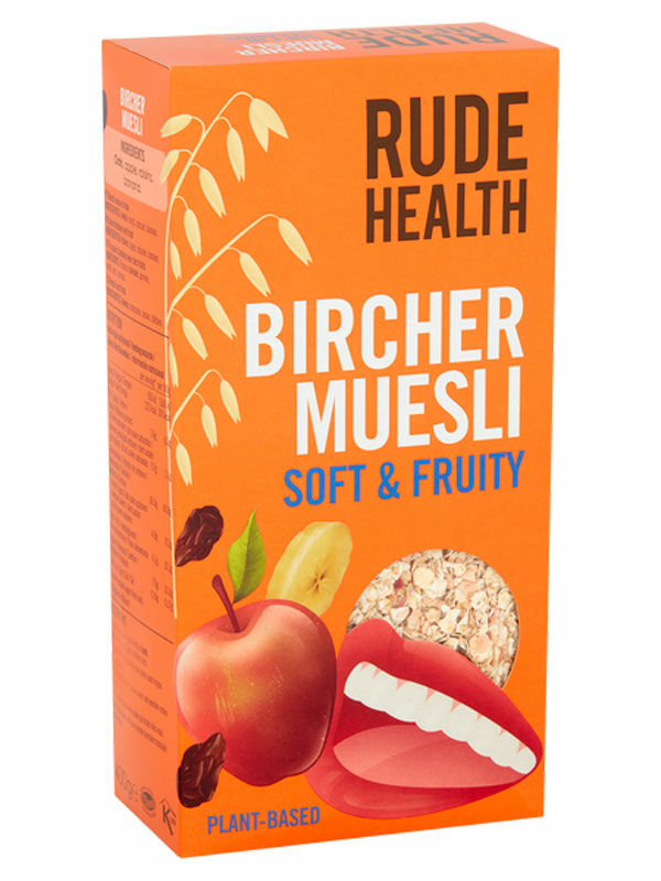 Bircher Soft & Fruity Muesli 400g (Rude Health)