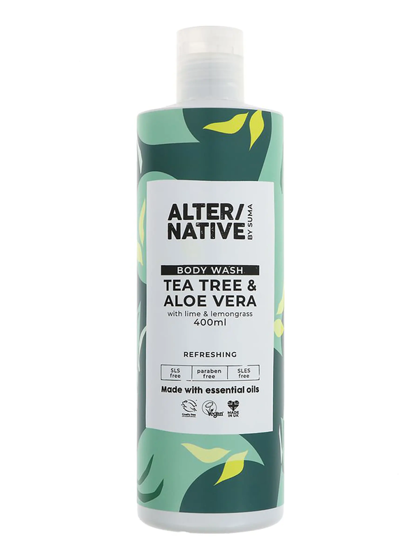 Tea Tree and Aloe Vera Body Wash 400ml (Alter/Native)