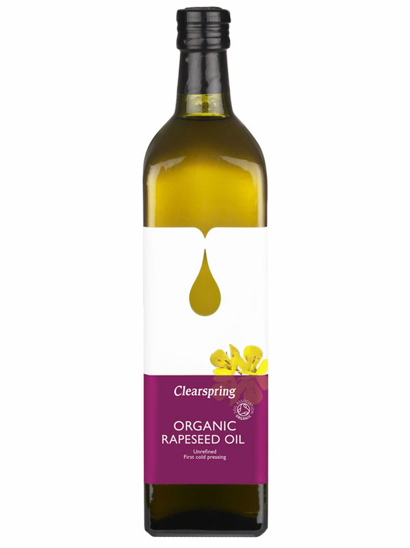 Rapeseed Oil, Organic 1 Litre (Clearspring)
