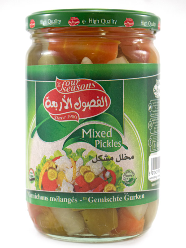 Mixed Vegetable Pickle 400g (Four Seasons)