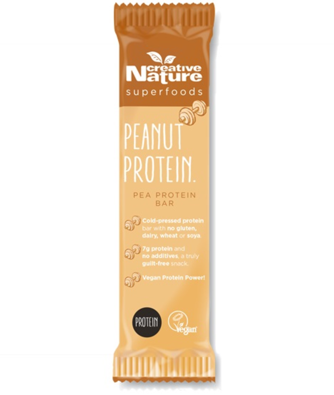 Peanut Protein Superfood Bar, 38g (Creative Nature)