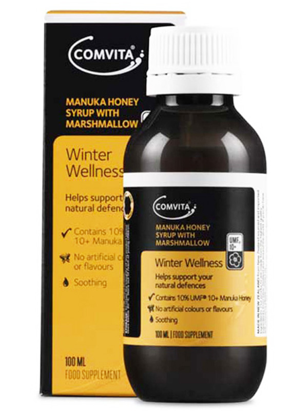 Manuka Honey Syrup with Marshmallow 100ml (Comvita)