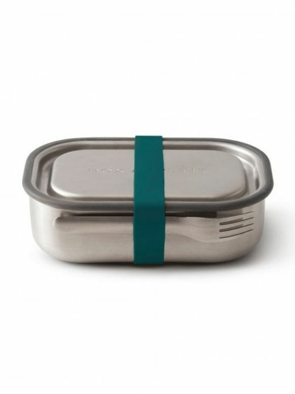 Stainless Steel Lunch Box, Ocean 1000ml (Black and Blum) Healthy Supplies