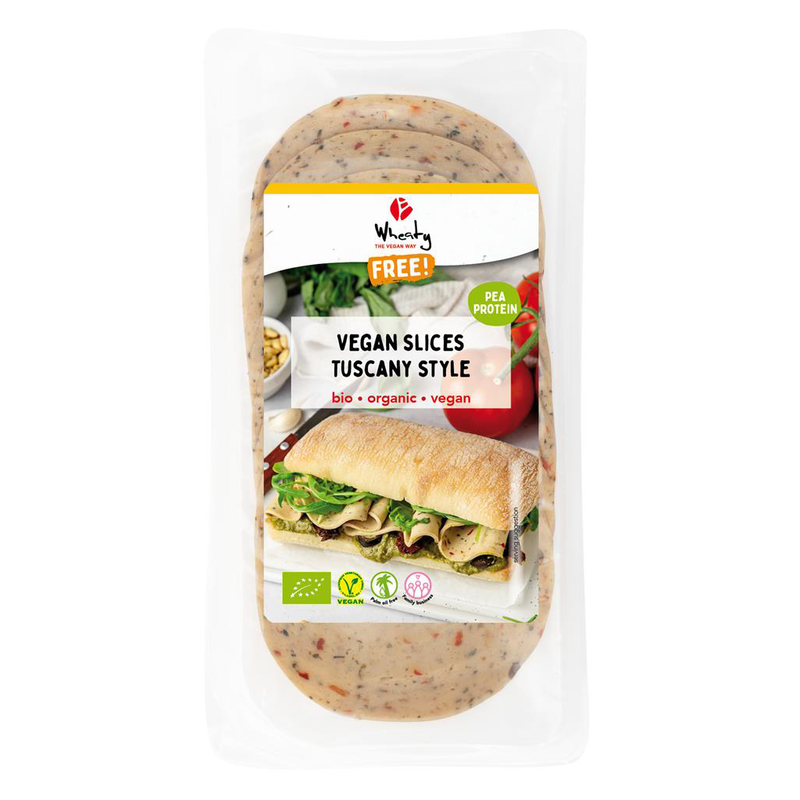 Organic Vegan Slices Tuscany Style 80g (Wheaty)