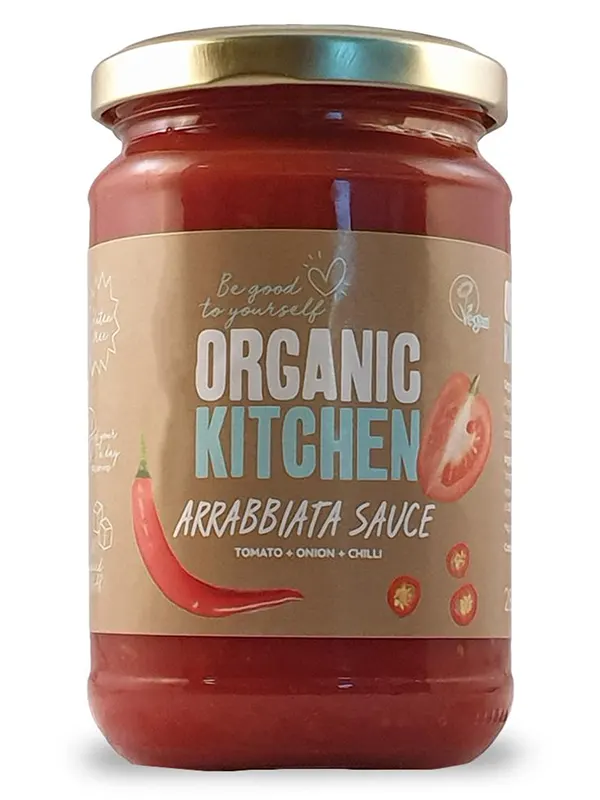Organic Arrabbiata Sauce 280g (Organic Kitchen)
