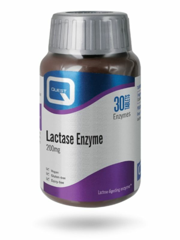 Lactase Enzyme 200mg 30 tablet (Quest)