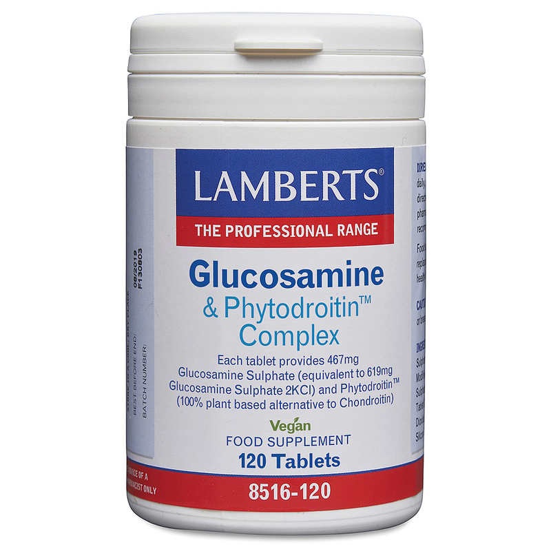 Glucosamine & Phytodroitin Complex, 120 Tablets (Lamberts)
