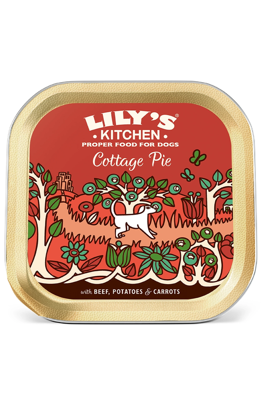 Grain Free Cottage Pie Tray 150g (Lilys Kitchen) Healthy Supplies