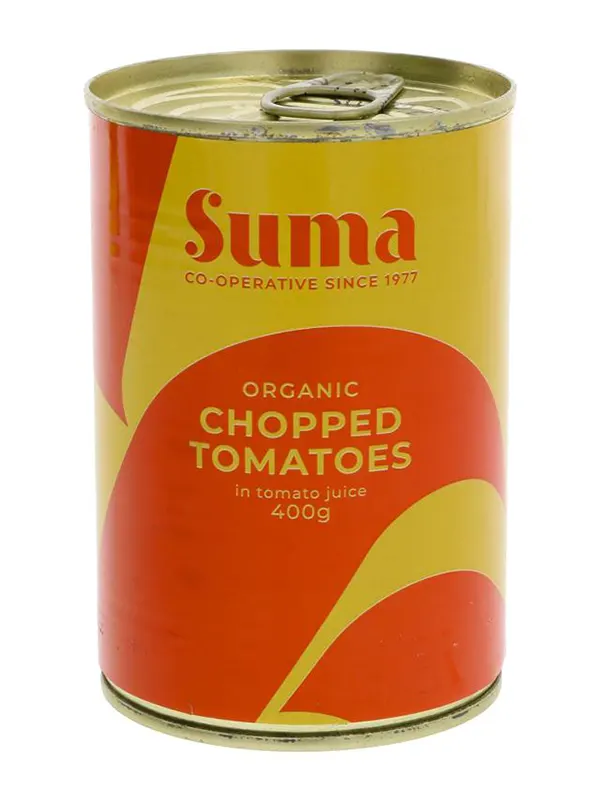 Organic Chopped Tomatoes 400g (Suma)