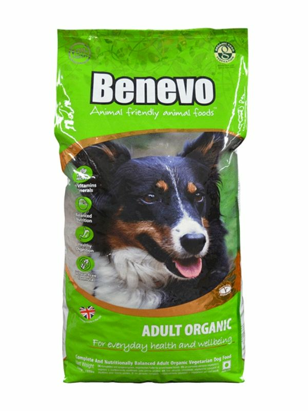 Dog Food Adult, Organic 15kg (Benevo) Healthy Supplies