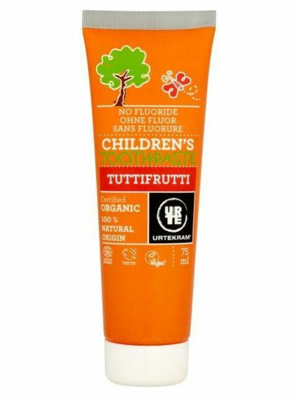 Tutti Frutti Kids Toothpaste, Organic 75ml (Urtekram)