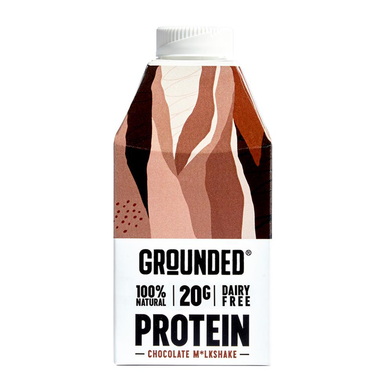 Chocolate Plant Protein Shake 490ml (Grounded)