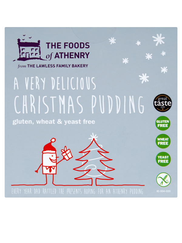 Christmas Pudding, Gluten-Free 400g (The Foods Of Athenry)