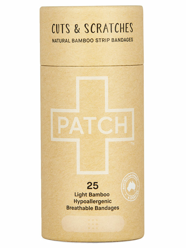 Bamboo Strip Bandages, Organic 25 pack (Patch)