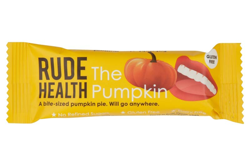 The Pumpkin Snack Bar 35g (Rude Health)