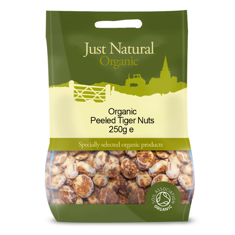 Peeled Tiger Nuts 250g, Organic (Just Natural Organic)