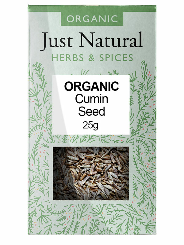 Cumin Seed 25g, Organic (Just Natural Herbs)