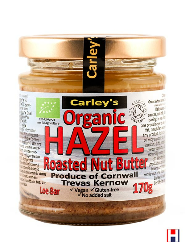 Hazelnut Butter, Organic 170g (Carley's) Healthy Supplies