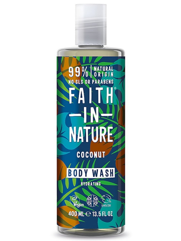 Coconut Shower Gel & Foam Bath 400ml (Faith in Nature) Healthy Supplies