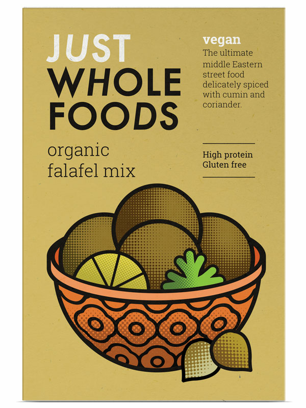 Falafel Mix, Organic 120g (Just Wholefoods)