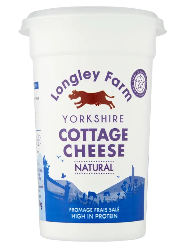Natural Cottage Cheese 250g (Longley Farm)