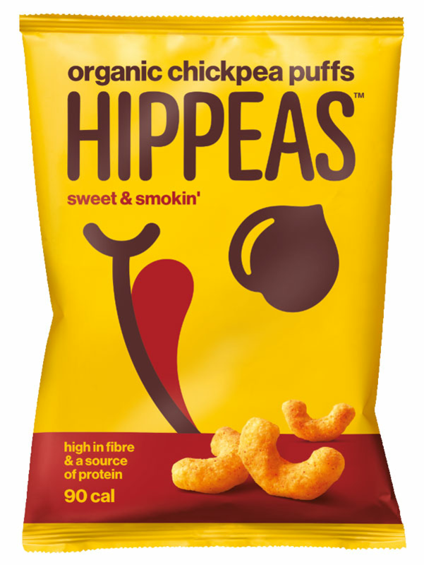 Chickpea Puffs - Sweet & Smokin' 22g, Organic (Hippeas)