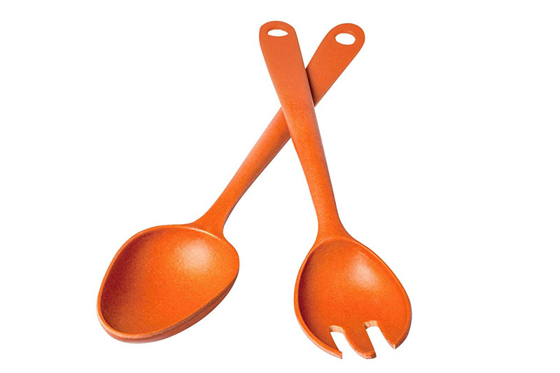 Fork & Spoon Serving Set - Terracotta (Living Eco)