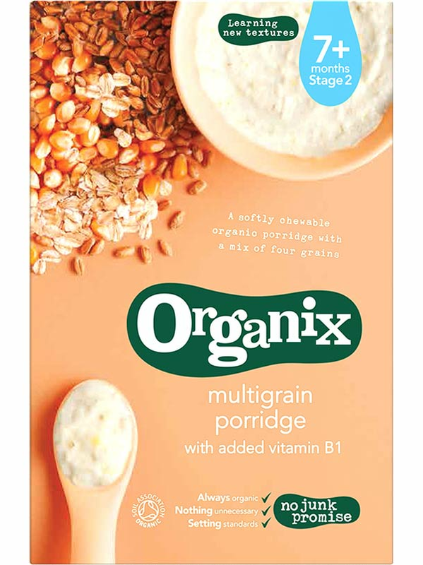 Multigrain porridge, Organic 200g (Organix)