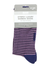 Mixed Narrow Stripe Socks 4-7 (1 Pair) (Bamboo Clothing)