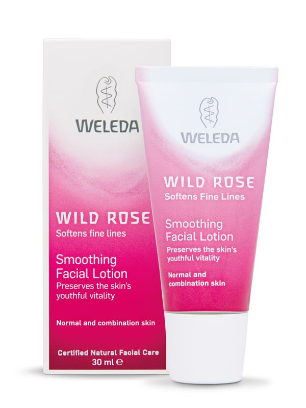 Wild Rose Smoothing Facial Lotion 30ml (Weleda)
