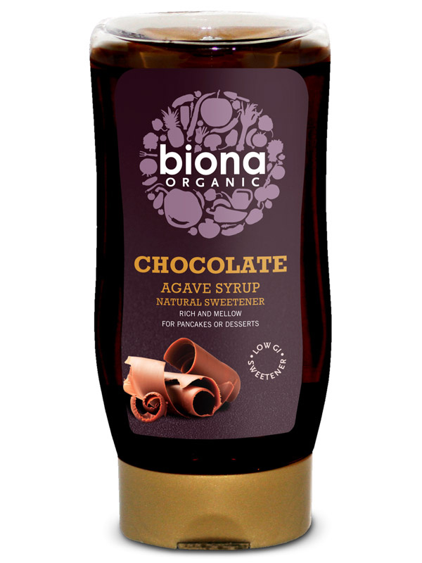Chocolate and Agave Syrup, Organic 325g (Biona)