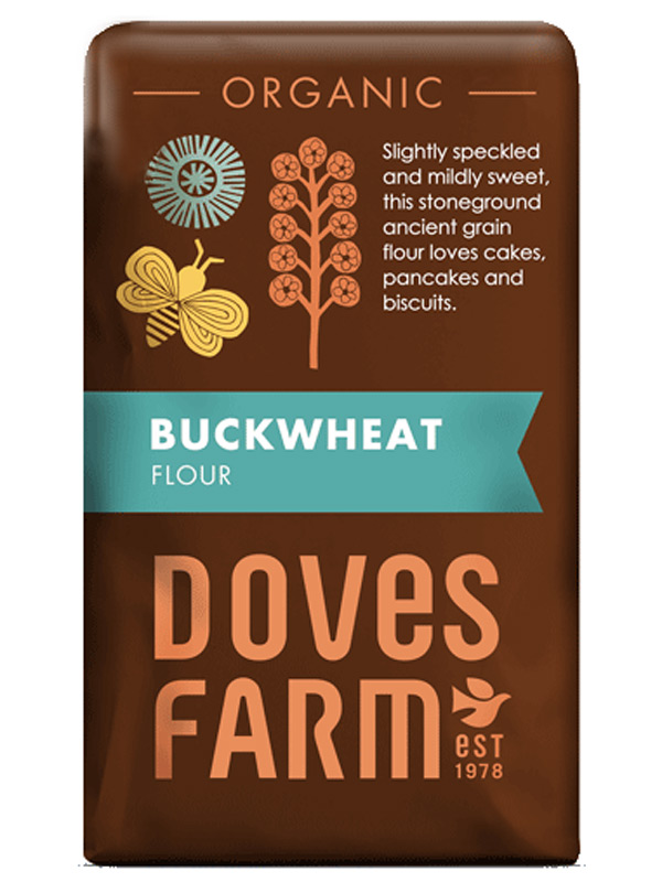 Organic Buckwheat Flour 1kg (Doves Farm) Healthy Supplies