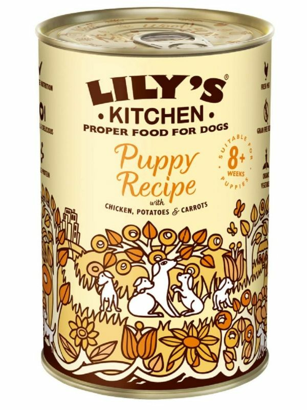Chicken Dinner for Puppies 400g (Lilys Kitchen)