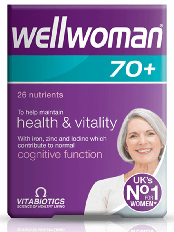 Wellwoman 70+, 30 Tablets (Vitabiotics)