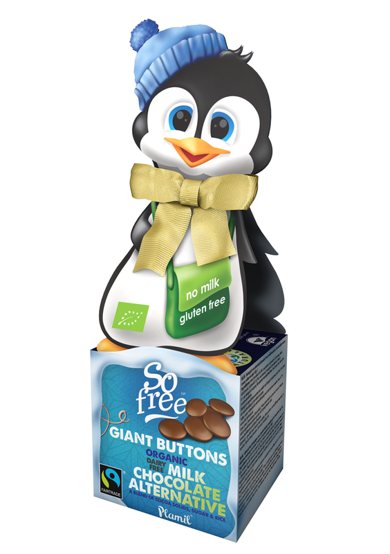 So Free Fairtrade Penguin Box 65g, Organic (Plamil)