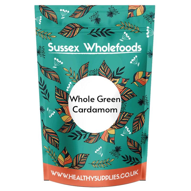 Whole Green Cardamom 500g (Sussex Wholefoods)