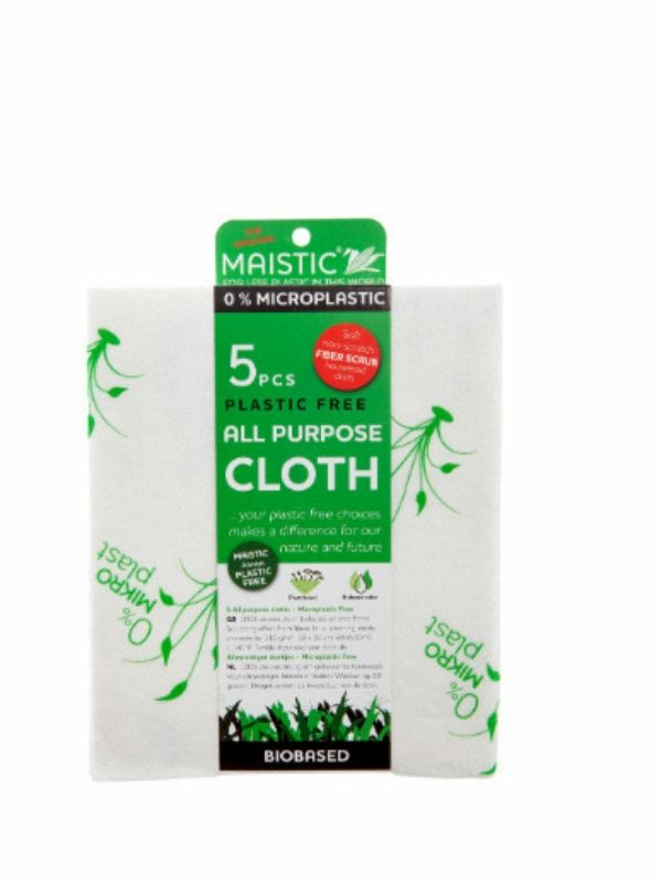 Micro Plastic-Free Cloth 5 Pack (Maistic)