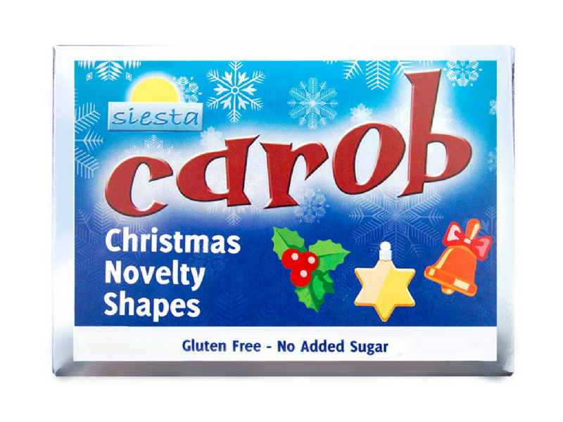 Carob Christmas Novelty Shapes 100g (Siesta)