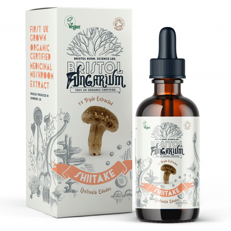 Organic Shiitake Mushroom Tincture 50ml (Bristol Fungarium)