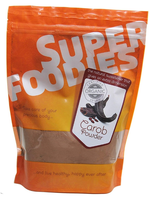 Carob Powder [Unroasted], Organic 500g (Superfoodies)