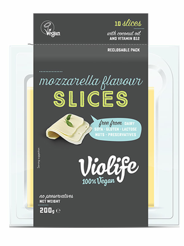 Mozzarella Flavour Slices 200g (Violife)