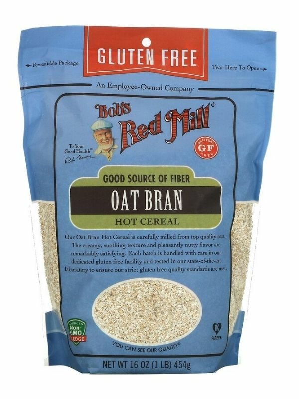 GlutenFree Oat Bran, 454g (Bobs Red Mill) Healthy Supplies