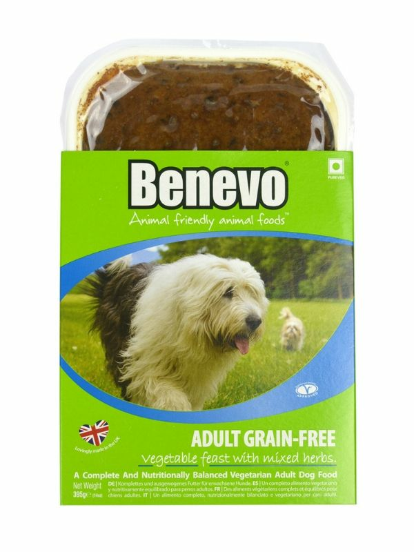 Adult Grain-Free Vegetable Feast With Mixed Herbs 395g (Benevo)
