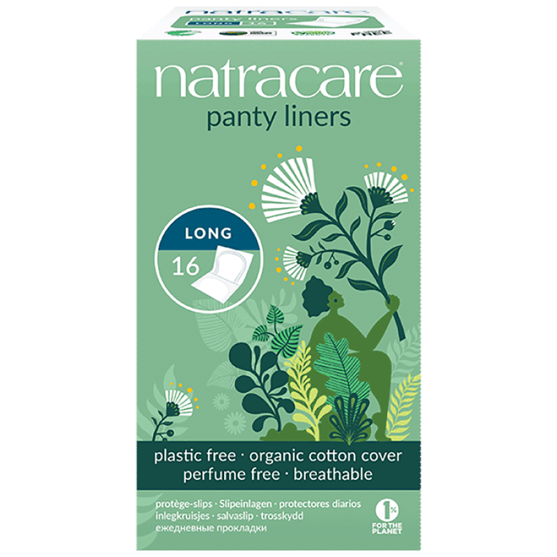 Wrapped Panty Liners, Long x16 (Natracare)