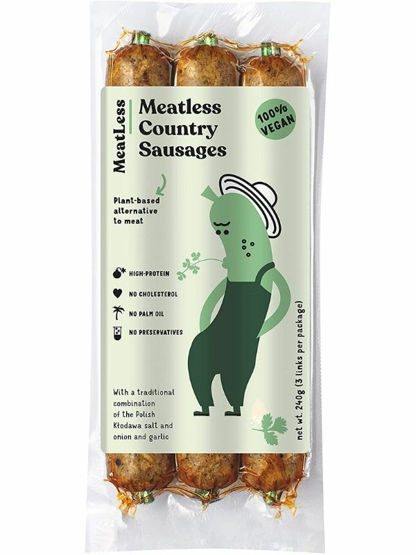 Meatless Country Sausage 240g (Plenty Reasons)