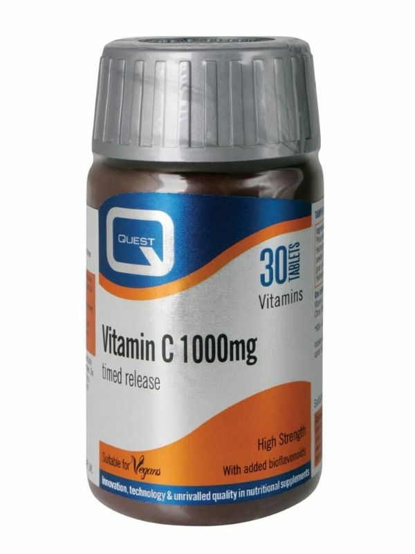 Vitamin C 1000mg Timed Release 30 tablet (Quest)