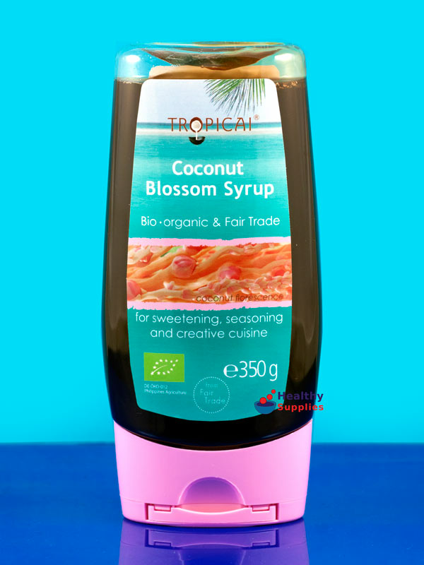 Coconut Blossom Syrup 350g, Organic (Tropicai) Healthy Supplies