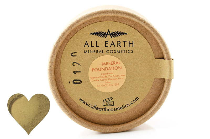 Mineral Foundation shade 04, Eco Pot 8g (All Earth Mineral Cosmetics)