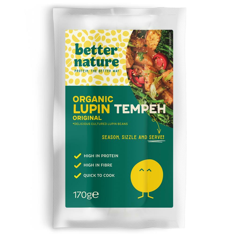 Organic Lupin Tempeh 170g (Better Nature)